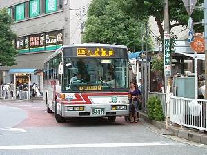 新京成バス、牧野原行、小金原行、東松戸方面