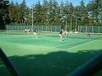金ヶ作公園のテニスコート